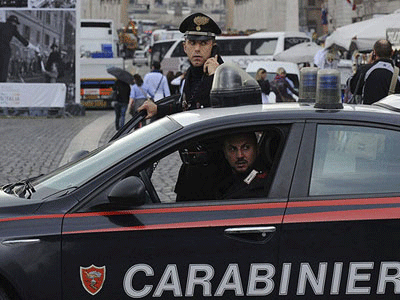 los carabineros arrestan a 44 personas Desmantelada una red mafiosa en Italia
